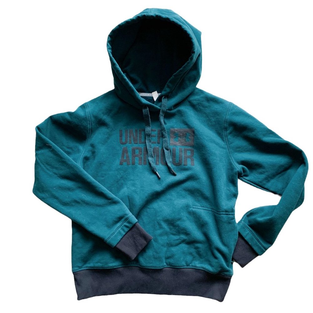 Under Armour Dark Green Hooded Sweatshirt